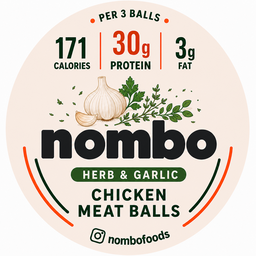 Giant herb & garlic meatballs (12 balls)
