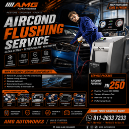 FLUSHING AIRCOND PACKAGE (ONLY EUROPE CAR) 