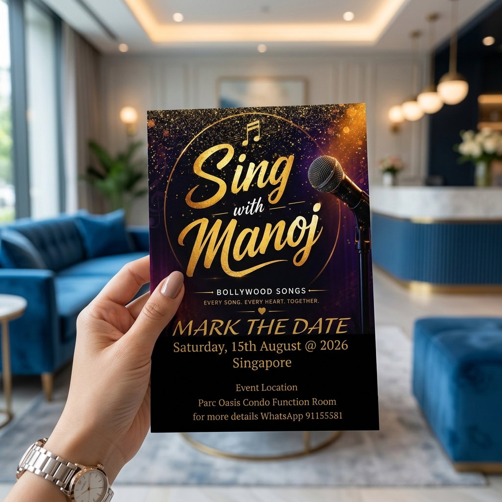 Sing with Manoj