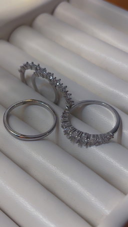 4pc Stackable Diamond Ring