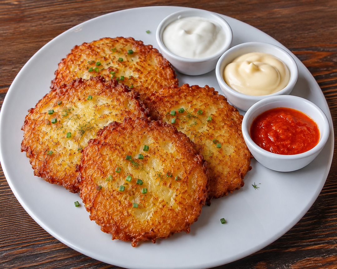 Драники/ potato pancakes
