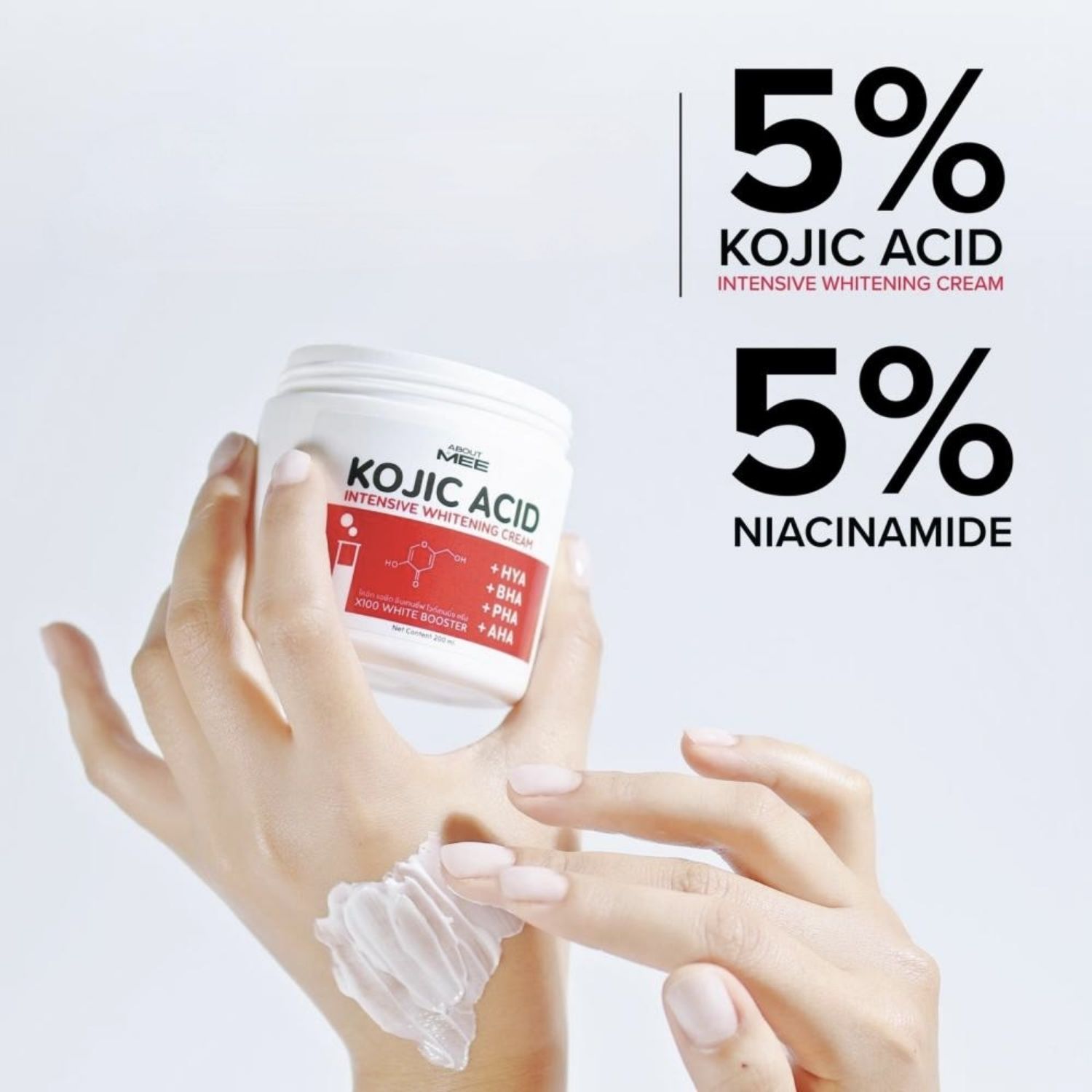 About Mee - Kojic Acid Intensive Cream 200ml | Wholesale Bath & Body Care Singapore_1
