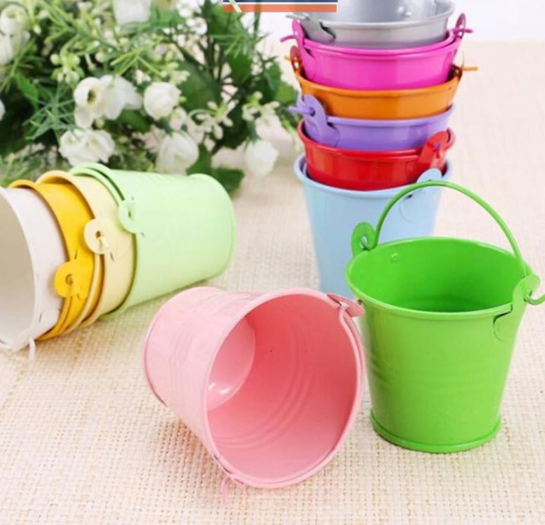 Colorful Metal Bucket