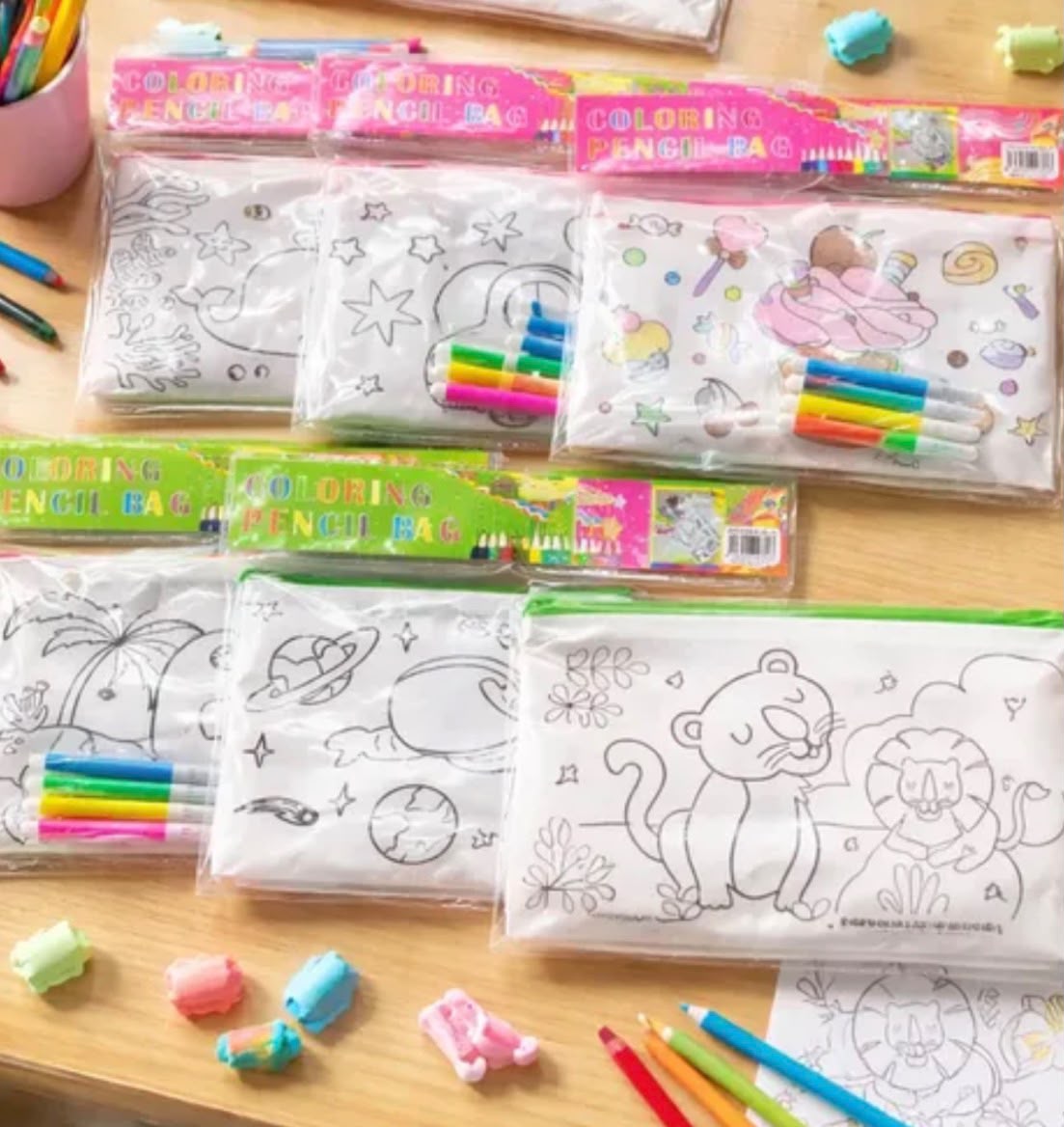 DIY Color Filling  Pencil Bag_0