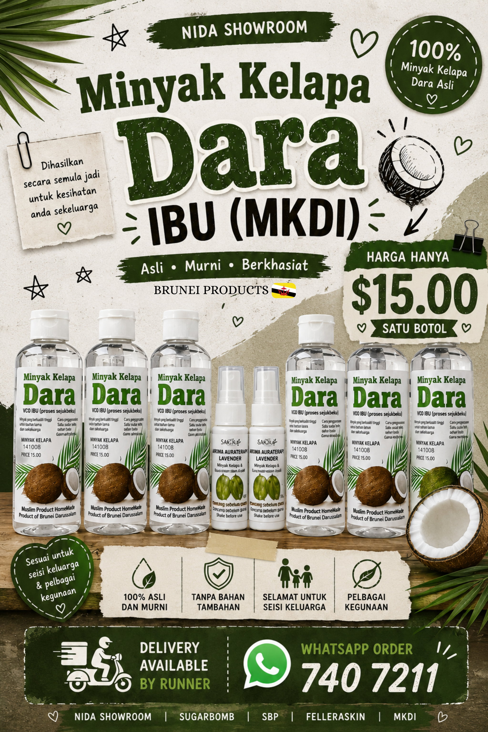 Minyak Kelapa Dara Ibu(Home Made)_0