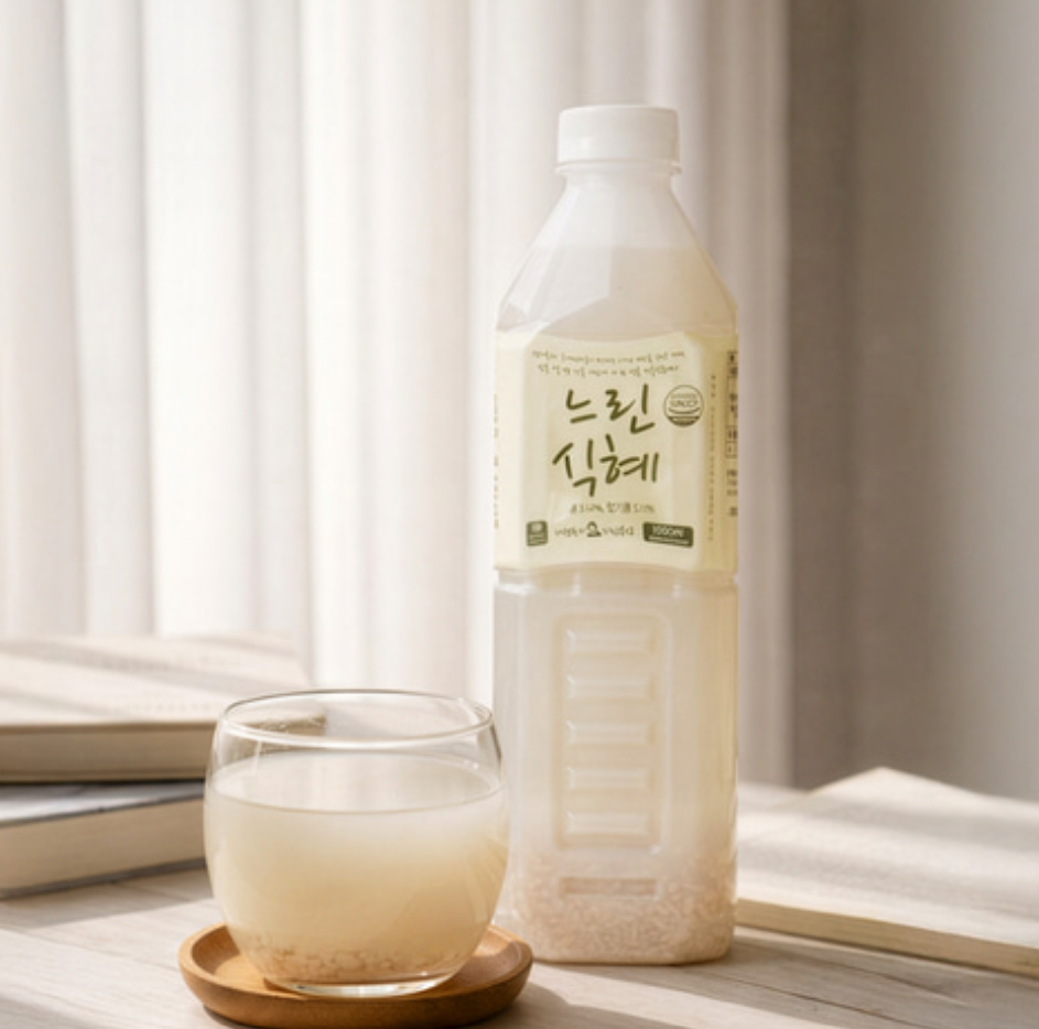 Korean sweet rice drink 느린식혜 シッケ(韓国甘酒)