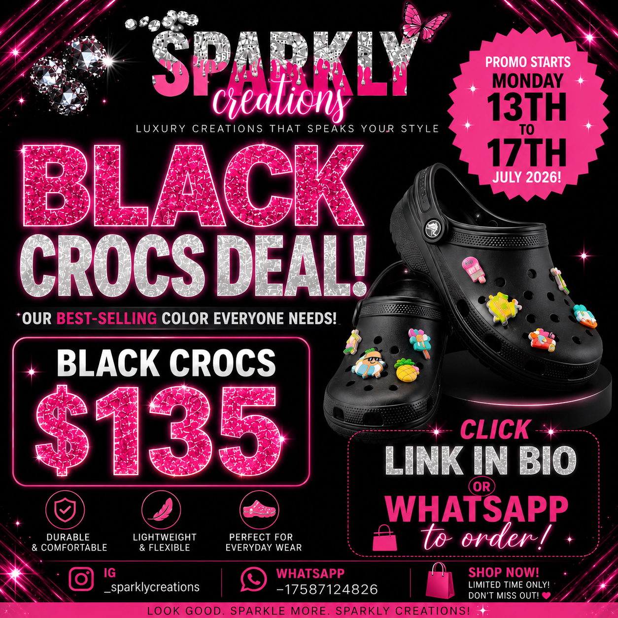 CARNIVAL SALE Crocs comes with FREE charms _0