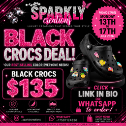 CARNIVAL SALE Crocs comes with FREE charms 