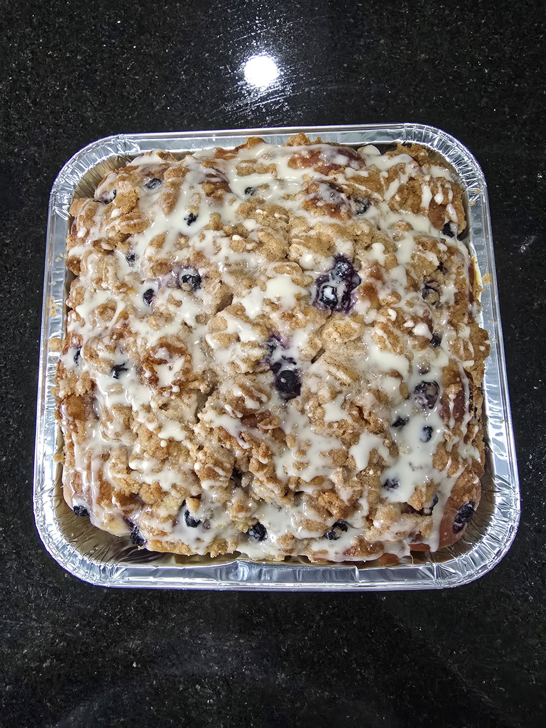 Sourdough Blueberry Lemon Focaccia