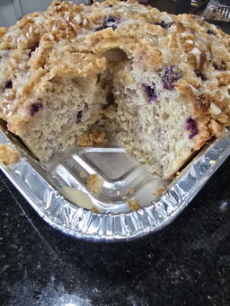 Sourdough Blueberry Lemon Focaccia 