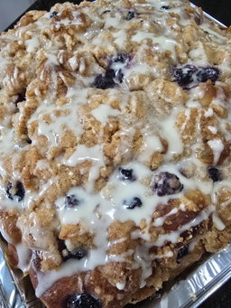 Sourdough Blueberry Lemon Focaccia 