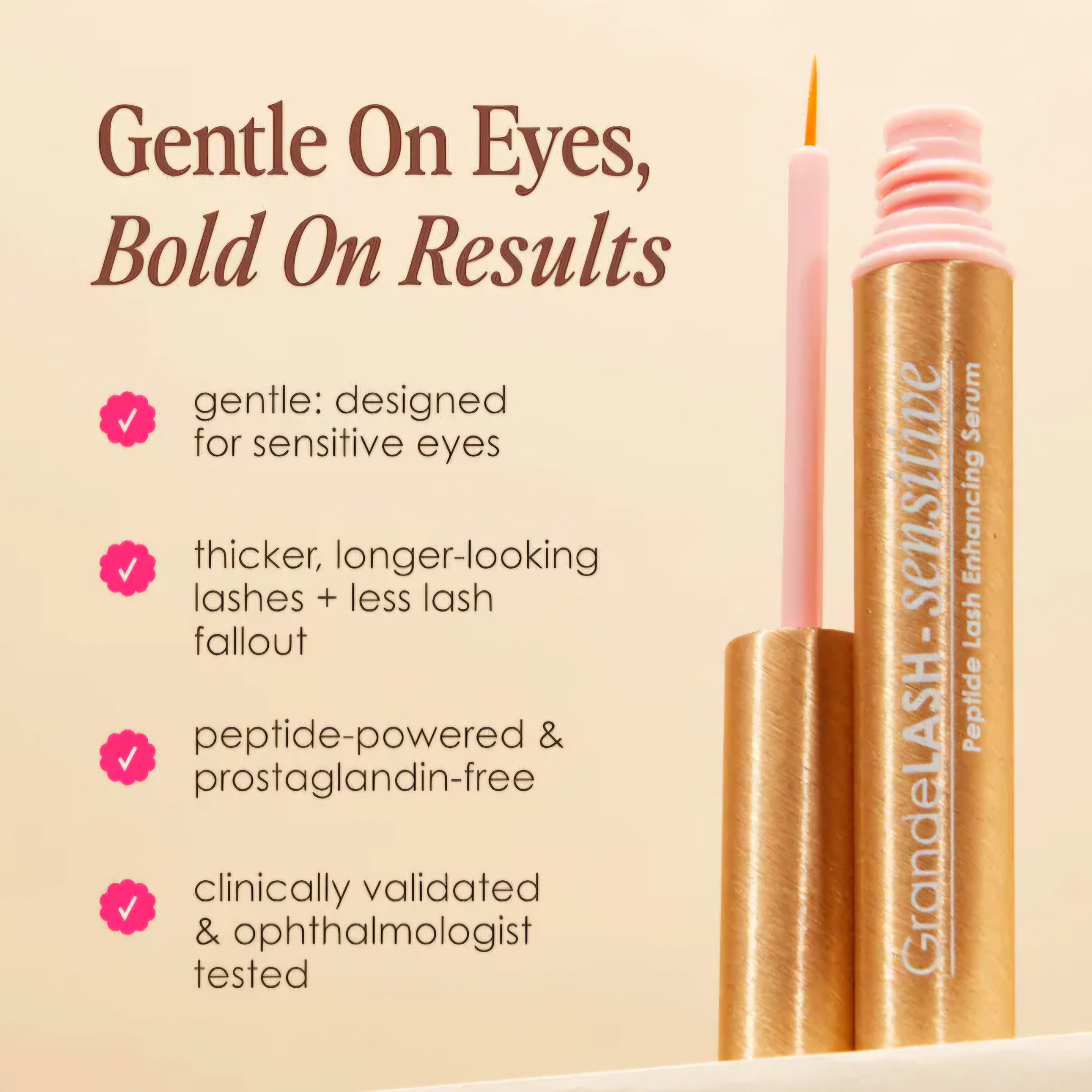 Grande Cosmetics - GrandeLASH - Sensitive Peptide Lash Enhancing Serum_1