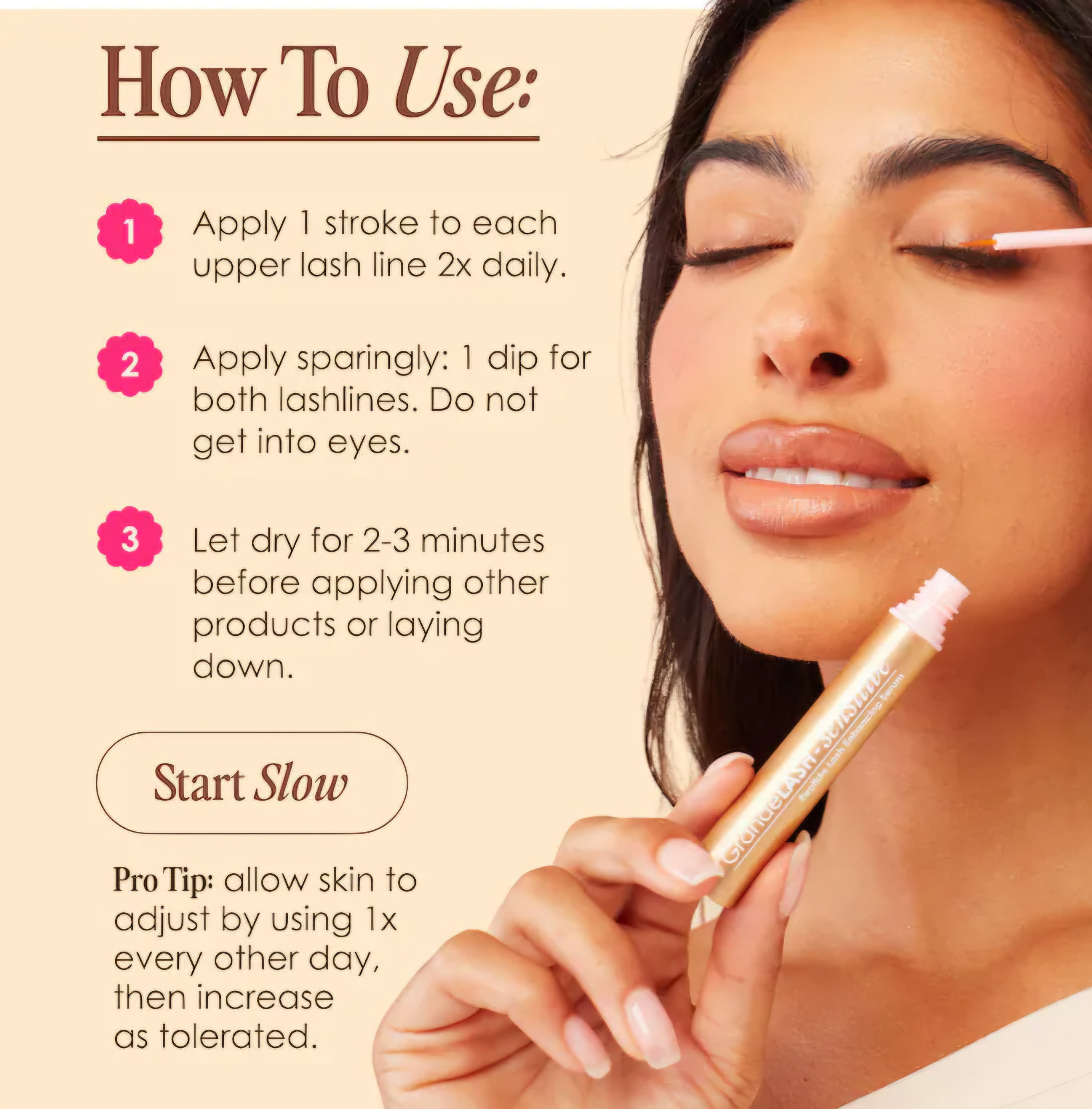 Grande Cosmetics - GrandeLASH - Sensitive Peptide Lash Enhancing Serum_4