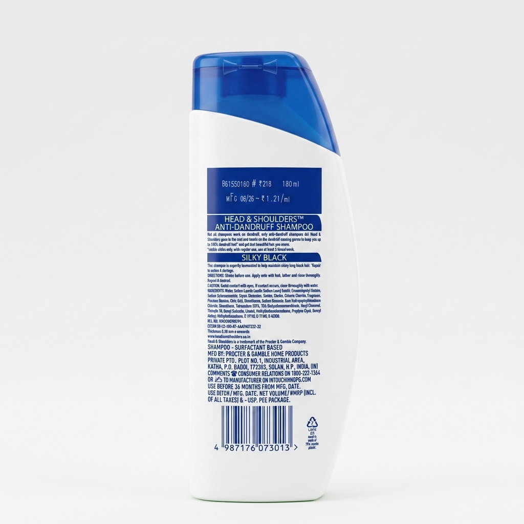 Head & Shoulders | Silky Black | 180ml_1
