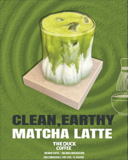 Iced Matcha Latte 