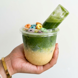 Cereal Milk Matcha Latte