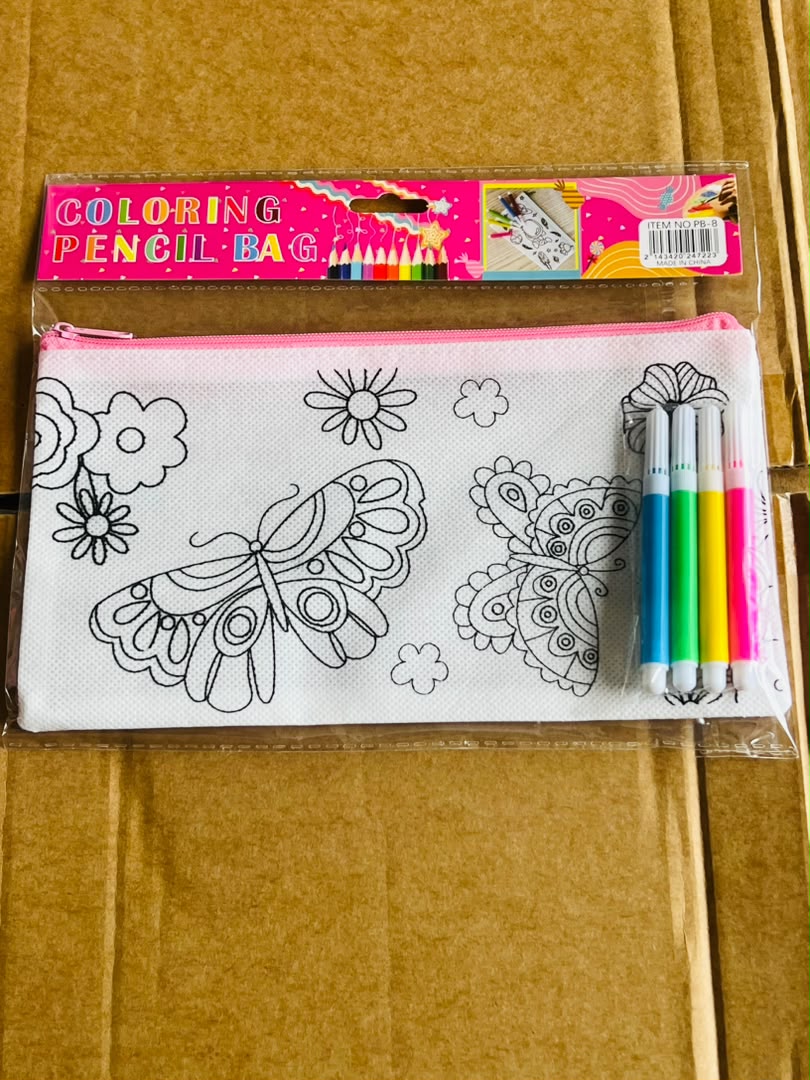 DIY Color Filling  Pencil Bag_4