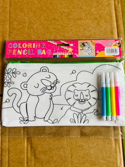 DIY Color Filling  Pencil Bag