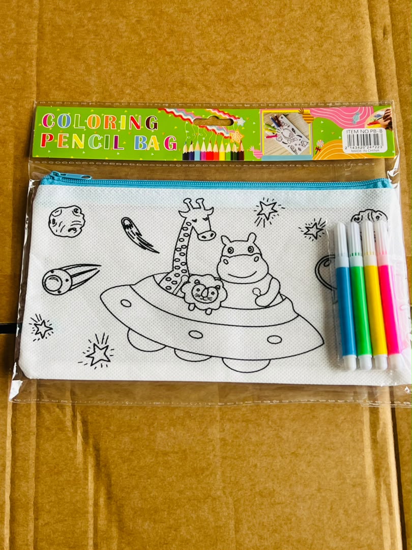 DIY Color Filling  Pencil Bag_1