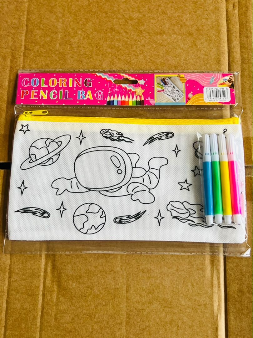 DIY Color Filling  Pencil Bag_3