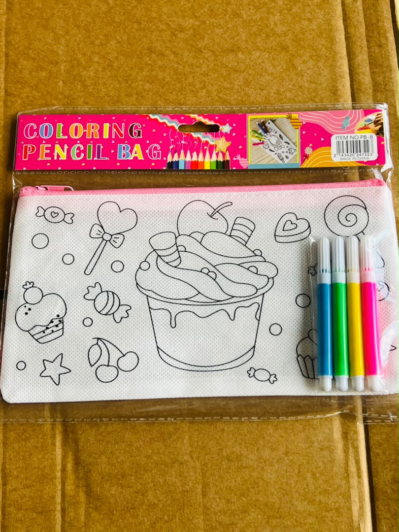 DIY Color Filling  Pencil Bag_5