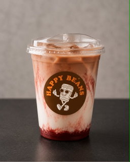 Iced Strawberry Latte