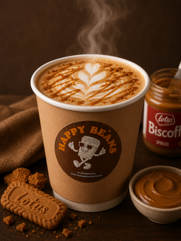 Hot Biscoff Latte