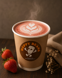 Hot Strawberry Latte