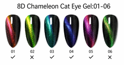 Mood Gel Polish Cateye 8D