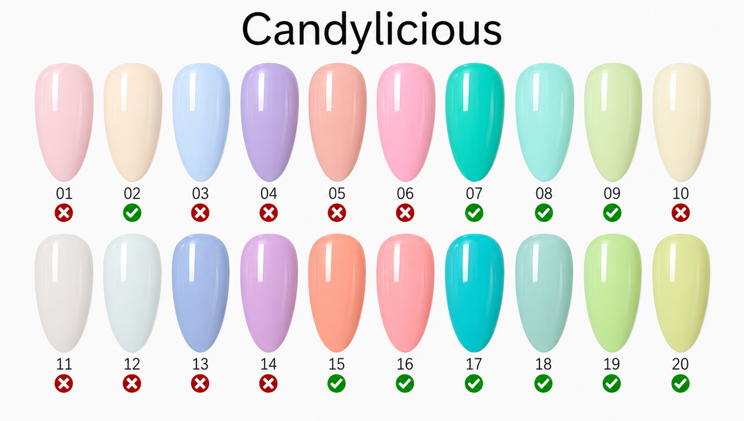 Mood Gel Polish -Candylicious Series