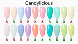 Mood Gel Polish -Candylicious Series 