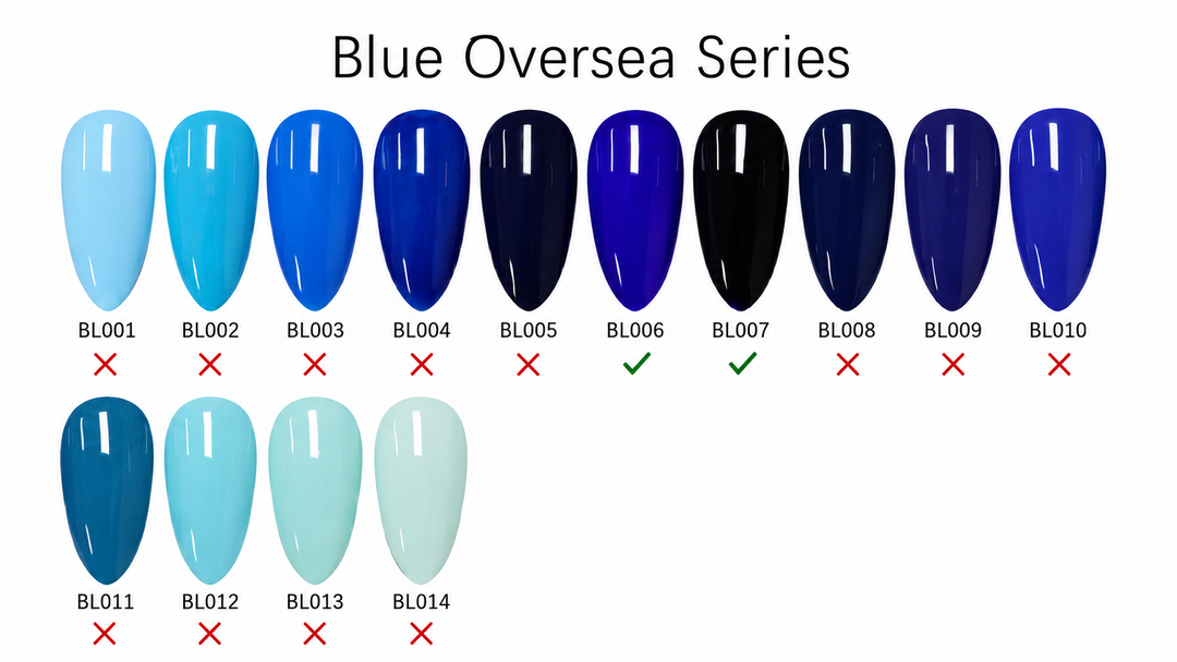 Mood Gel Polish Blue Series 15ml