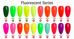 Mood Gel Polish-Fluo Series 