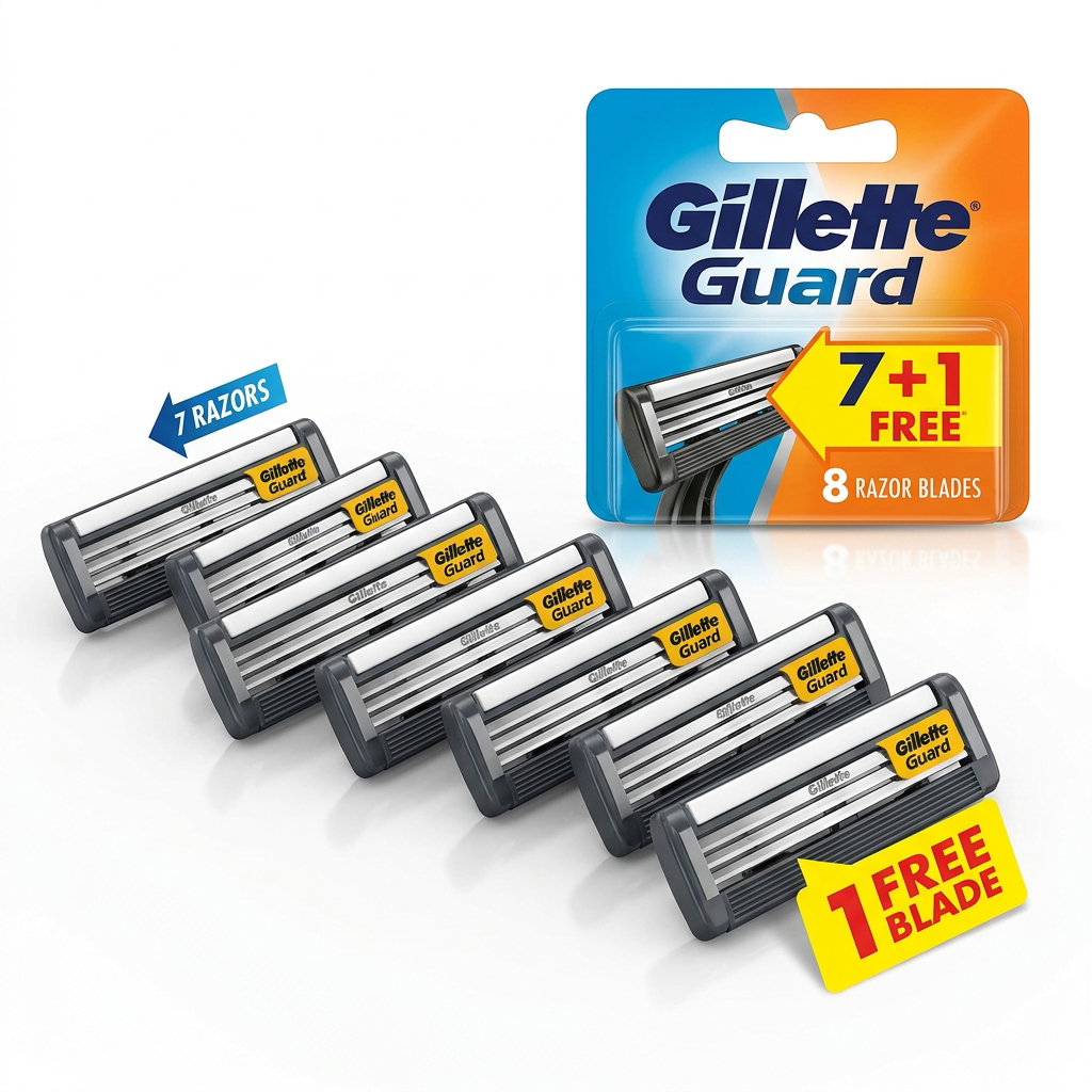 Gillette Guard (7+1 FREE)_2