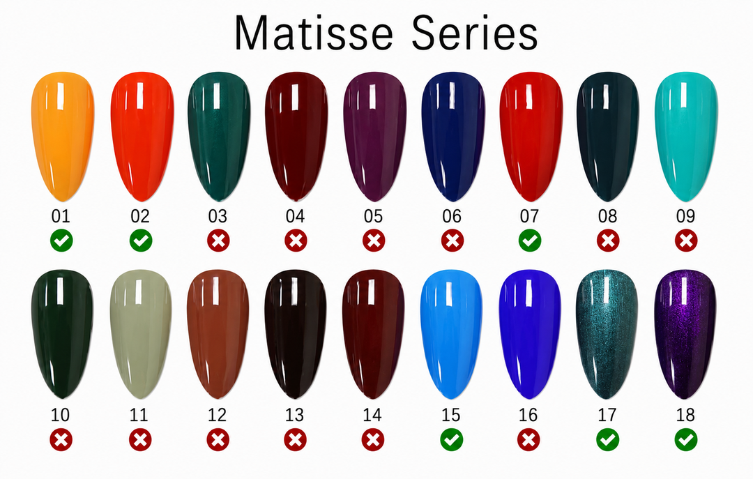 Mood Gel Polish - Matisse Series