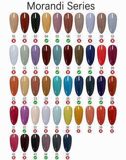 Mood Gel Polish-Morandi Series 