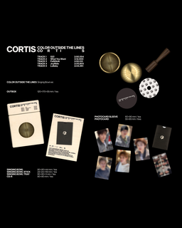 CORTIS - The 1st EP [COLOR OUTSIDE THE LINES] [Singing Bowl ver.)