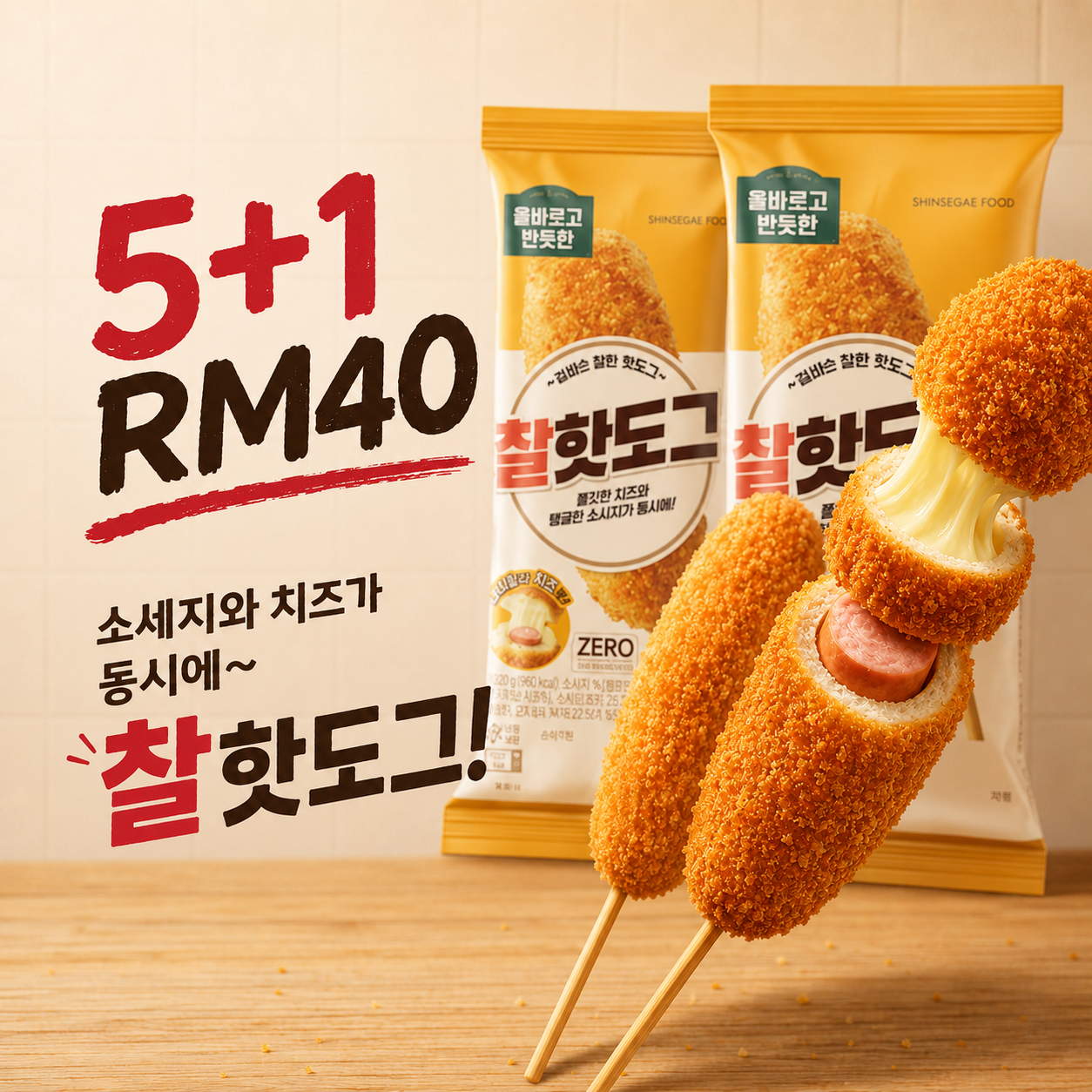 올반 찰핫도그 5+1_0
