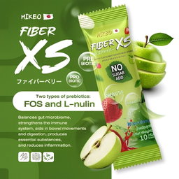 Mikeo - Drink Series: Fiber XS Green Apple | Wholesale Supplement Singapore