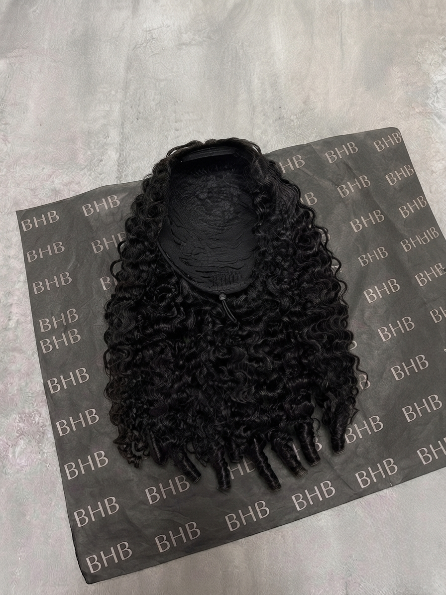 DEMI PERRUQUE BURMESE CURLY (HALF WIG)_1