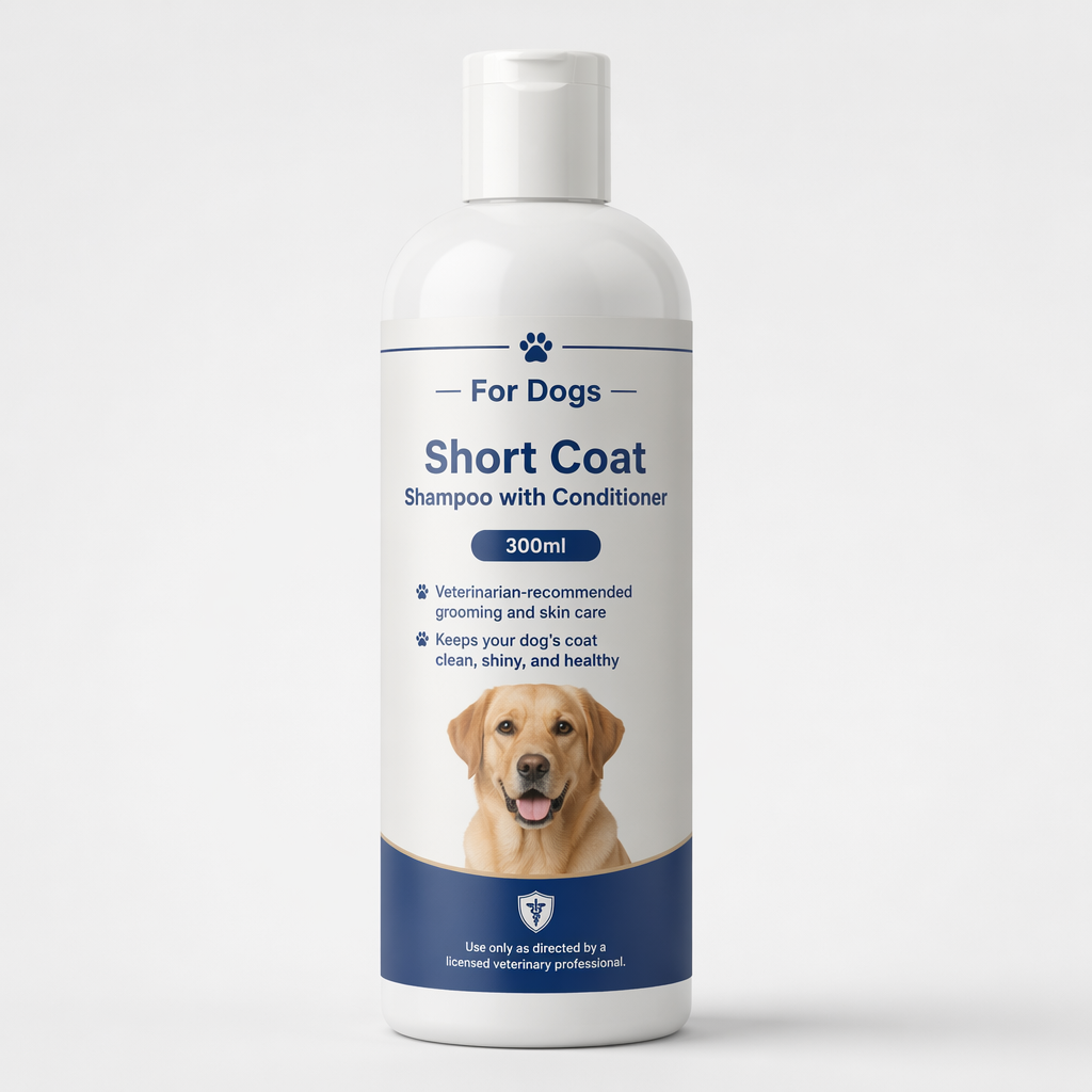 For Dogs - Short Coat Shampoo with Conditioner 300ml