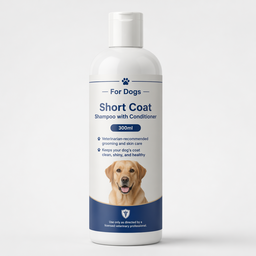 For Dogs - Short Coat Shampoo with Conditioner 300ml
