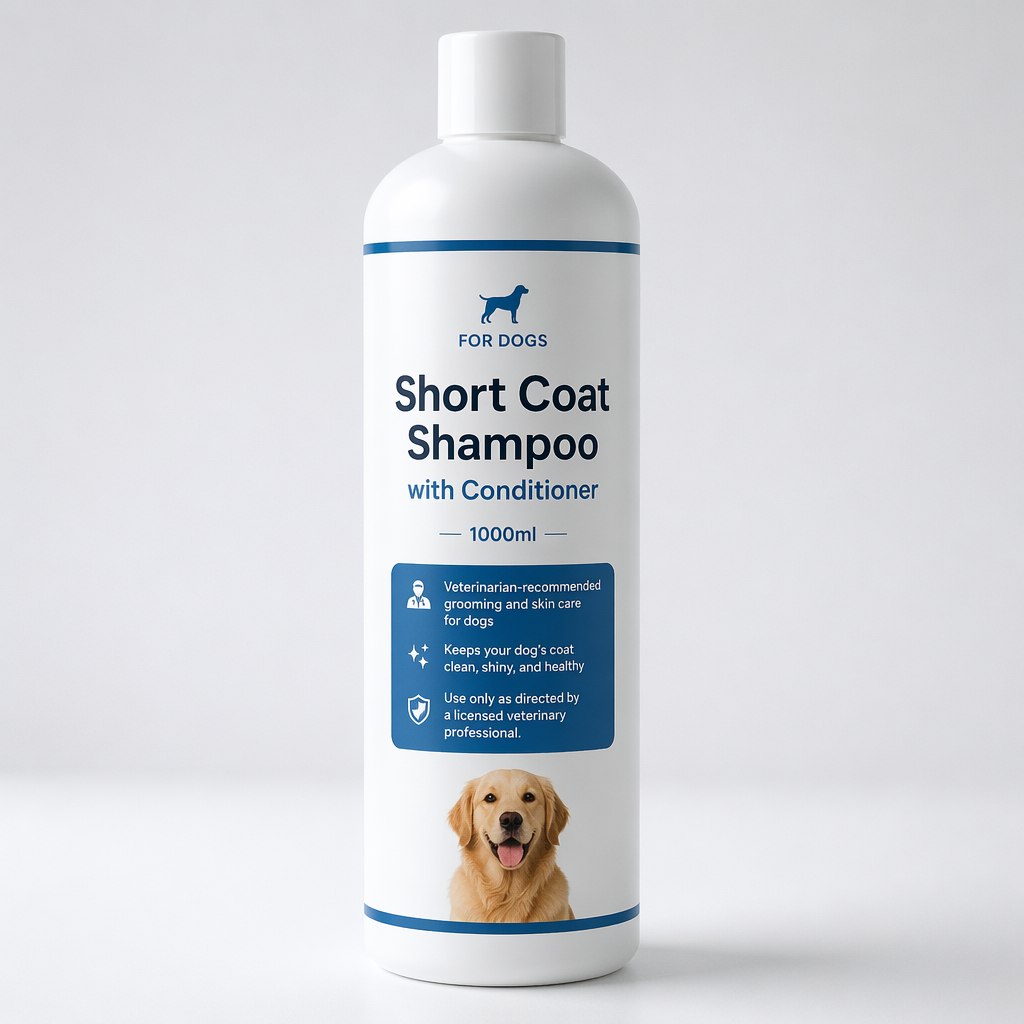 For Dogs - Short Coat Shampoo with Conditioner 1000ml_0