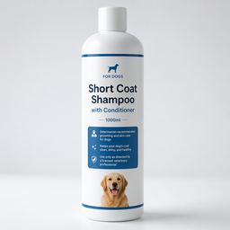 For Dogs - Short Coat Shampoo with Conditioner 1000ml