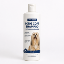 For Dogs - Long Coat Shampoo with Conditioner 500ml