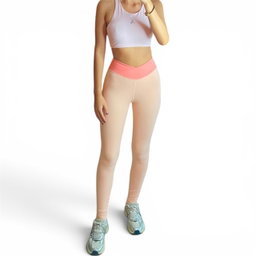 Legging salmon/rosa