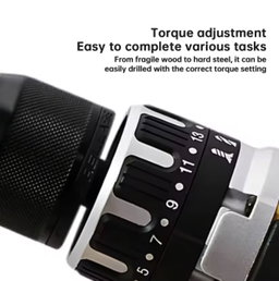 24-Piece Electric Drill Set/Screw Gun