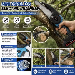 Mini Cordless Electric Chainsaw