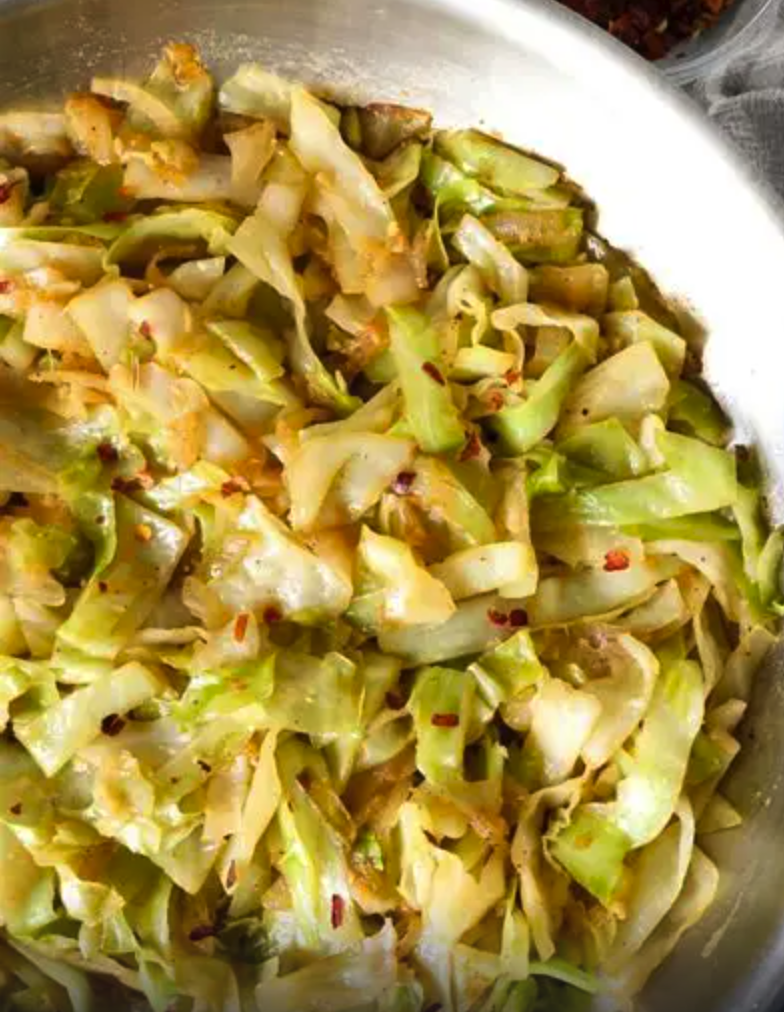 Sautéed Cabbage (American‑style)
