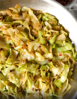 Sautéed Cabbage (American‑style)
